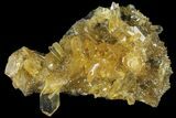 Selenite Crystal Cluster (Fluorescent) - Peru #94625-2